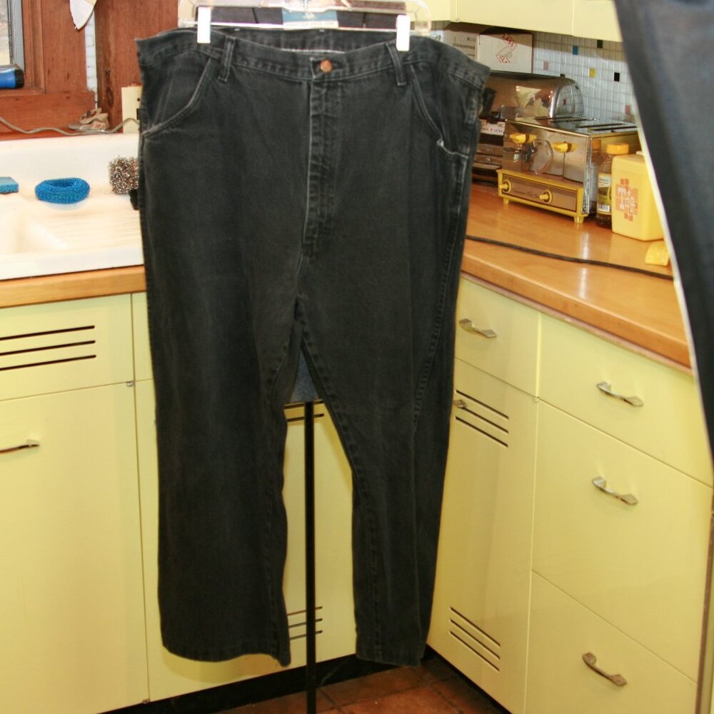 Vintage Rustler Men's Jean Pants Short Leg Denim 42